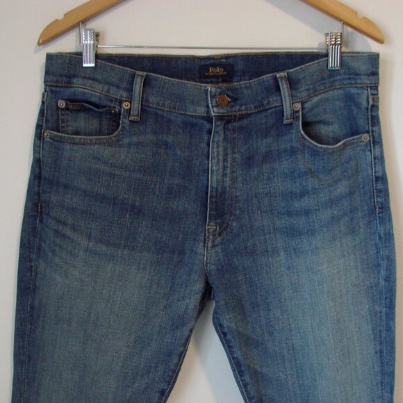 Polo Ralph Lauren The Tompkins Skinny Jeans High Waist Size 32 - Picture 6 of 16